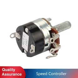 Potenciómetro WH24-2 4K7 DC, controlador de velocidad del Motor, interruptor de velocidad Variable ajustable SIEG X1 & G0937 & JET JMD-1 & SOGI S1-16 & Compact 1