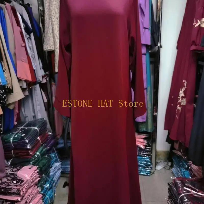 Robes musulmanes Hijab pour femmes, Abaya dubaï Abaya, vêtements islamiques, turquie, 49MF