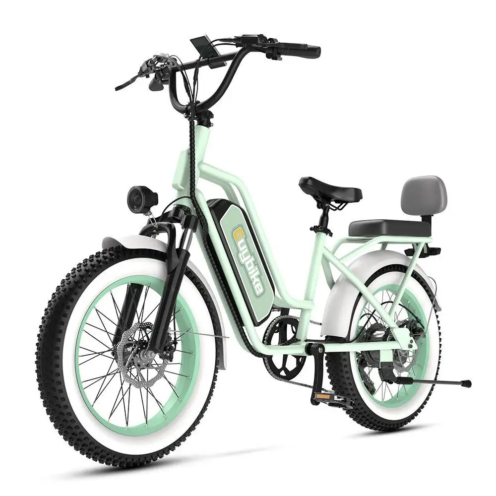 Electric Bike F8  Bicicleta eléctrica para adultos y mujeres, bici eléctrica para ir al trabajo, para padres e hijos