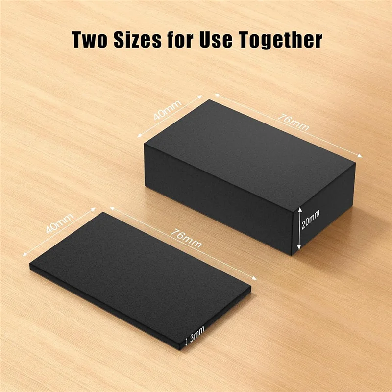 Furniture For Wall Protectors 23Pcs, EVA Black Headboard Stoppers For Sofa Bed Cabinet