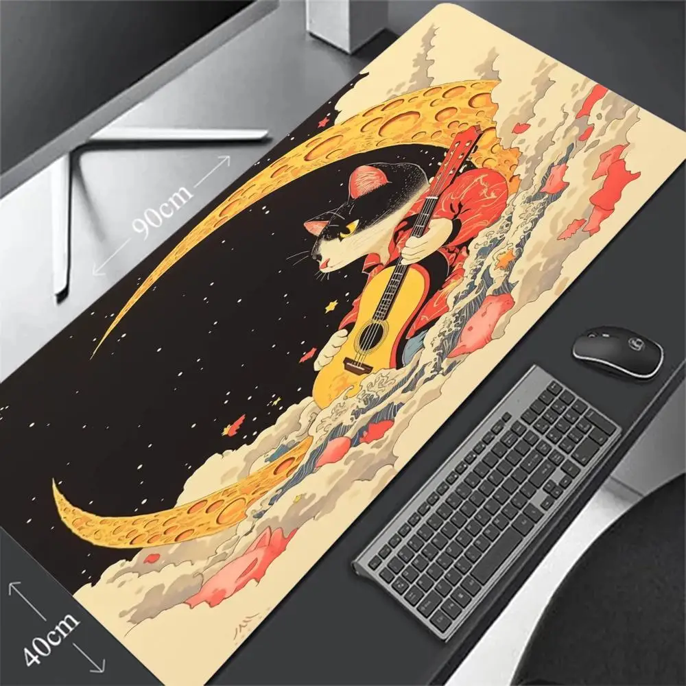 

Большой коврик для мыши, офисный коврик, резиновый противоскользящий коврик для мыши, настольный коврик, прочный и долговечный, универсальный для сцен, аксессуары для ПК, стола