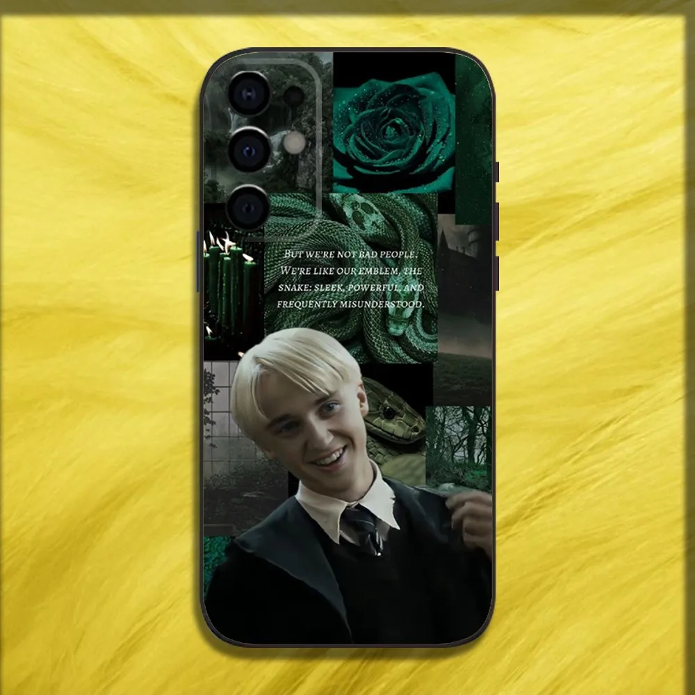 Actor D-Draco Malfoy Phone Case For Samsung S24,S21,S22,S23,S30,Ultra,S20,Plus,Fe,Lite,Note,10,9,5G Black Soft Cover