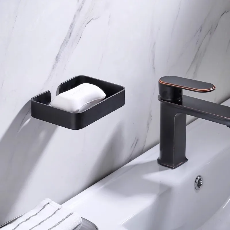 

Aluminium Bathroom Shower Storage Soap Tray Mesh Rack Soap Dishes Wall Mounted Drain Soap Dish Box Home Accessories