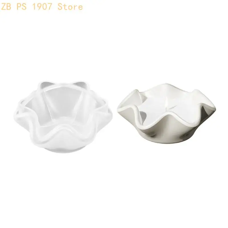 

Silicone Making Mold and Planter with Curved Artistic Design 55KA