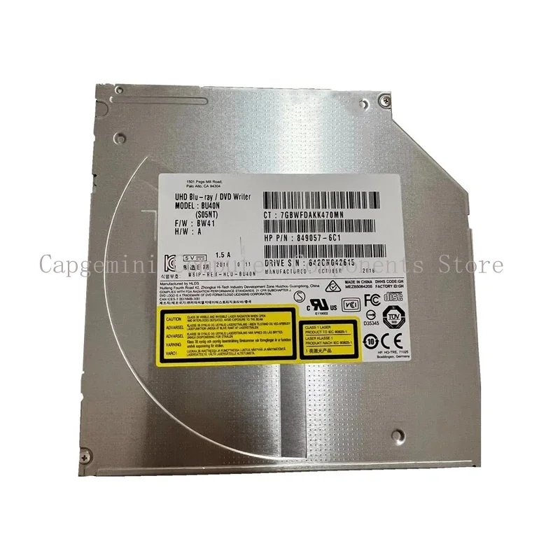 

For BU40N Ultra Slim SATA UHD Bluray DVD Writer 3D Blu-ray Disc Playback Drive