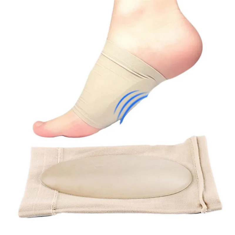 Arch Support Orthotic Plantar Fasciitis Cushion Pad Sleeve Heel Spurs Flat Feet Orthopedic Pad Correction Insoles Foot Care Sole