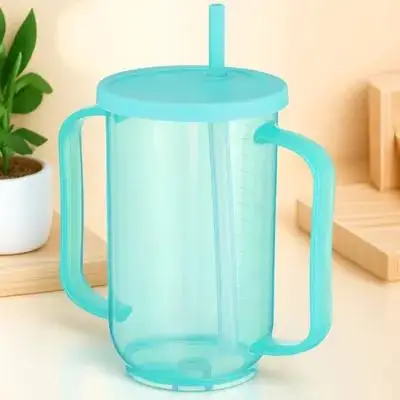 

Inclined Mouth Drinking Cup For Elderly Disabled Patients Maternity Liquid Spill Proof Choking Prevent Water Cup Easy