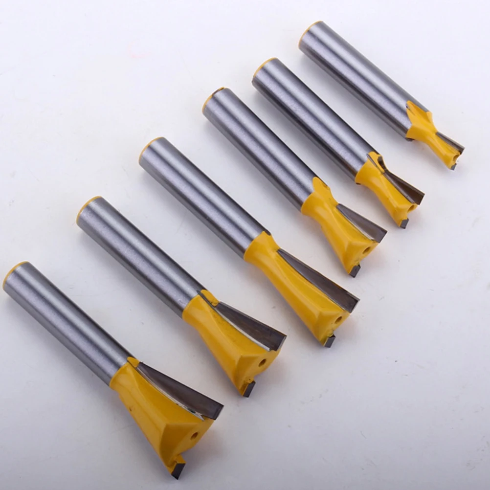 Dovetail Carving Blade Milling Cutter Engraving Machine Replacement Cutting Head Hard Wear-Resistant Smooth Burr-Free Fast