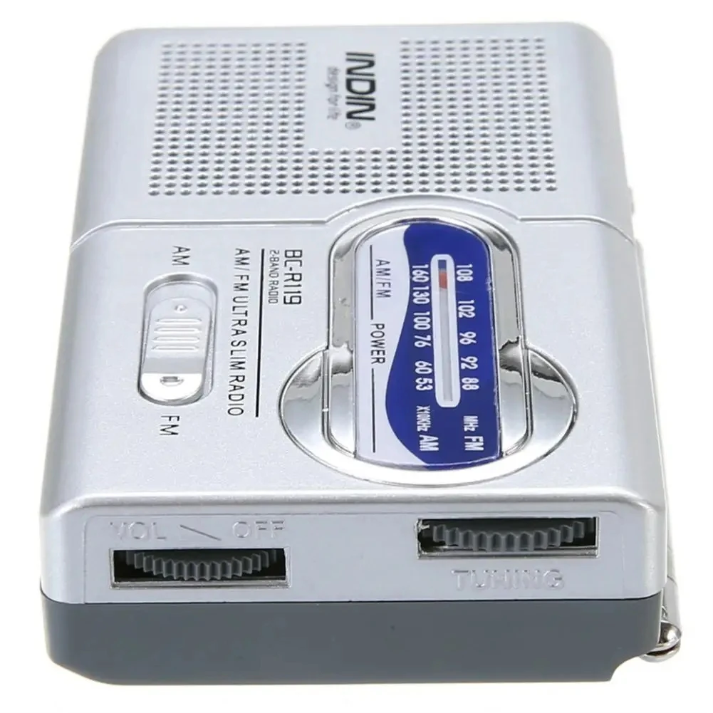 BC-R119 Radio AM FM Battery Operated Portable Radio Best Reception Longest Lasting For Emergency Hurricane Running Walking Home image 5