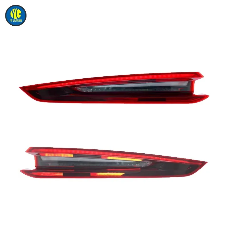 Plug and Play Dynamic LED Rear Taillight, Clear Lens Turn Brake Signal Lamp, IP67 Waterproof Canbus Full Rear Lamp Assembly 2012