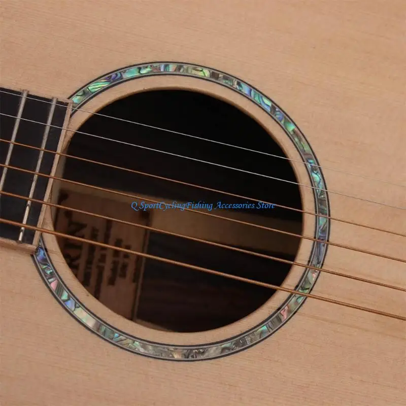 6 Pcs Folk Guitar Phosphor Bronze Steel Strings Classical Strings Replacement Guitar Strings Perfect Intonation