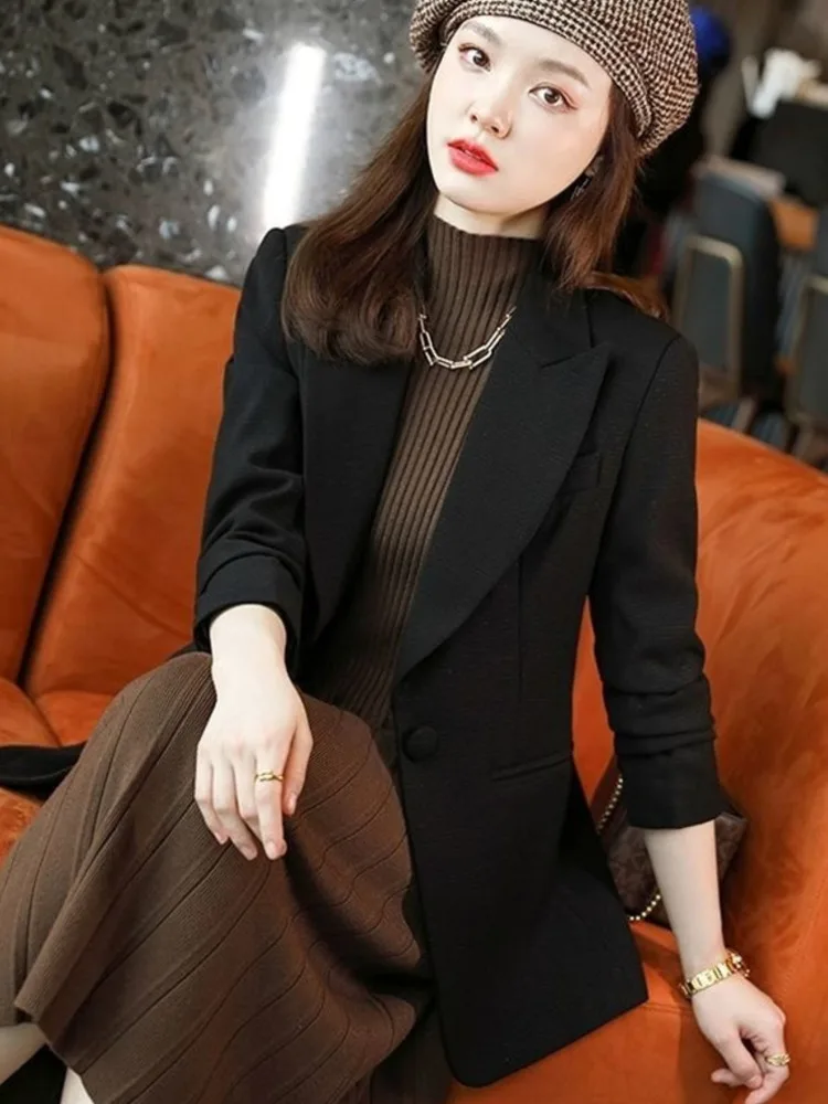 New Fashion Slim Spring Office Women Suits 2023 New Elegant and Chic  Casual Street Women\'s Suit