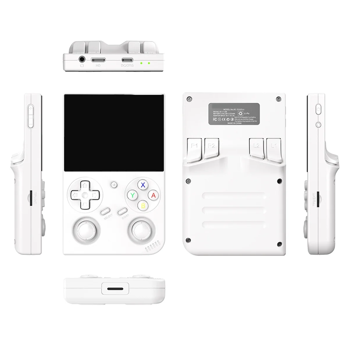 

New 3C-RG35XX PRO 3.5Inch Video Game Consoles 640x480P IPS 3200mAh Handheld WIFI Wireless HD TV Gaming Consolas White