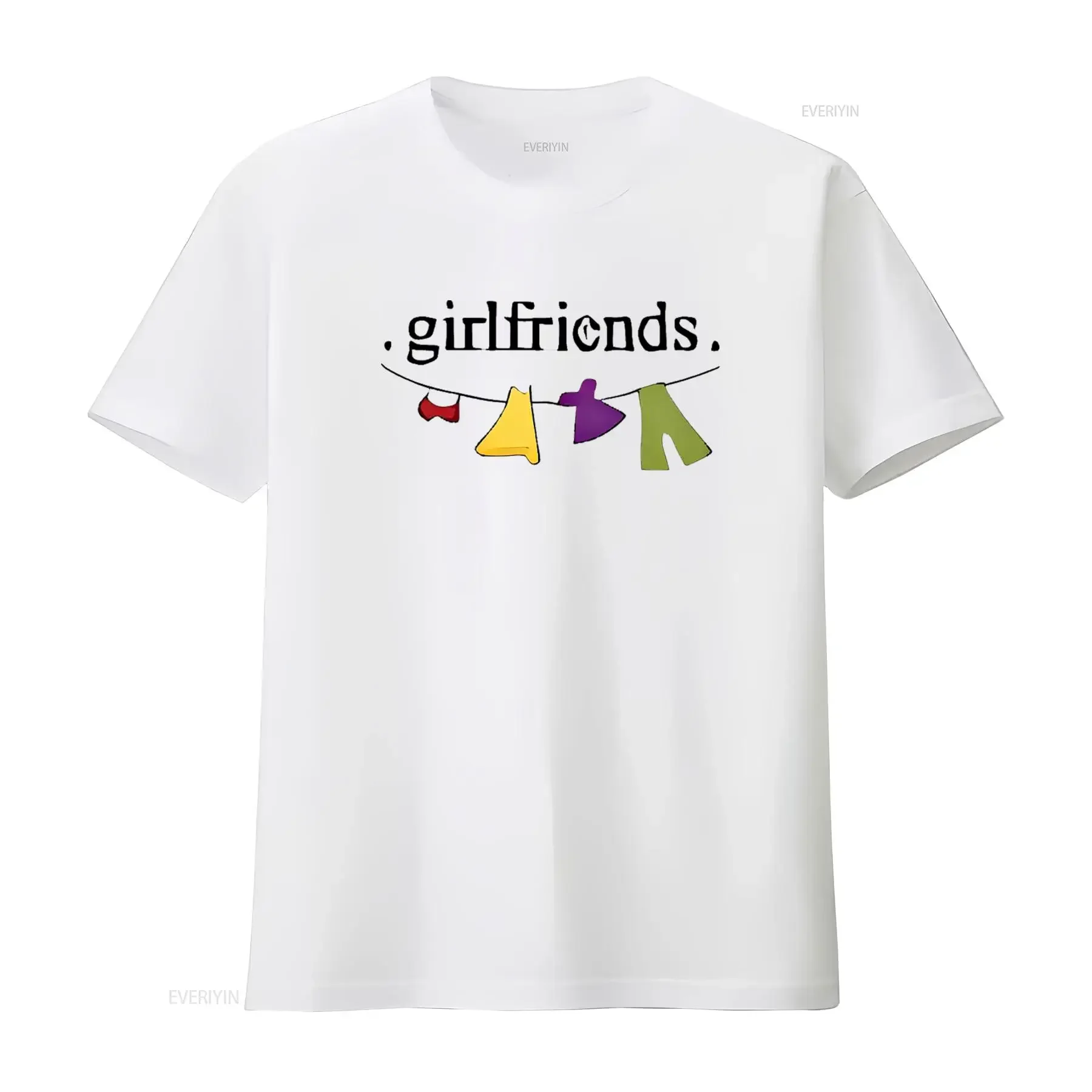Girlfriends Friends T shirt Monica Geller Retro Vintage Cute 90s Fashion Print vintage Washed Soft Stylish Breathable Versatile