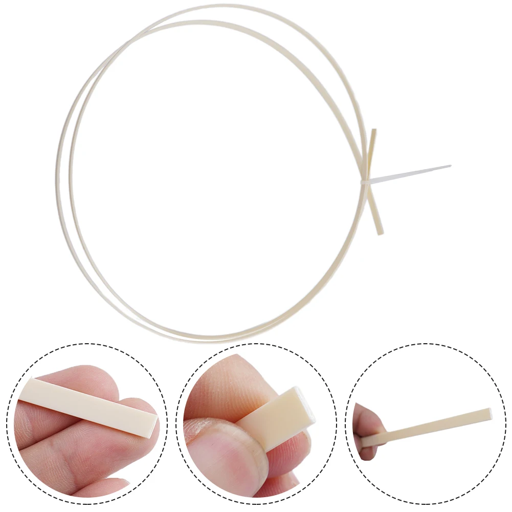 Guitar Neck Body Binding Purfling Strip For Luthier 1650mmx6mm ABS Plastic Guitar Binding Purfling Strip Edge Trim Accessories