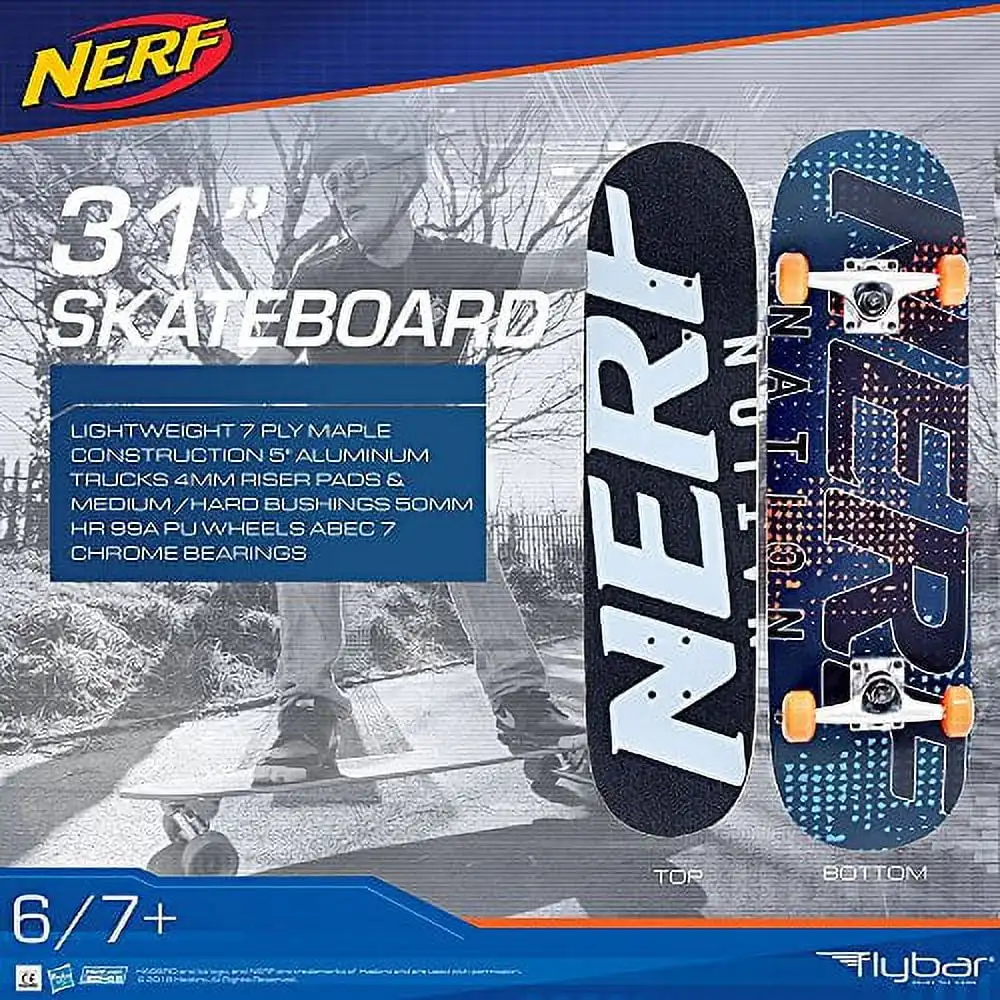 Patada Doble Clásica 31 Pulgadas, Logo Azul