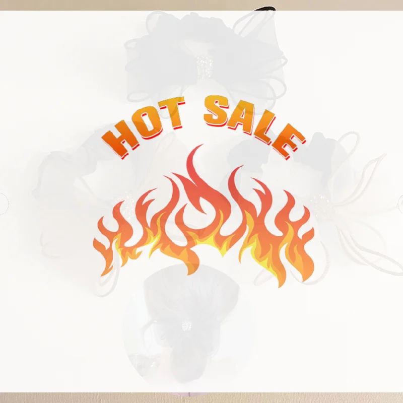 

Mesh bow hair ring net red 2022 new all-match simple ins temperament ball head Czech drill head rope