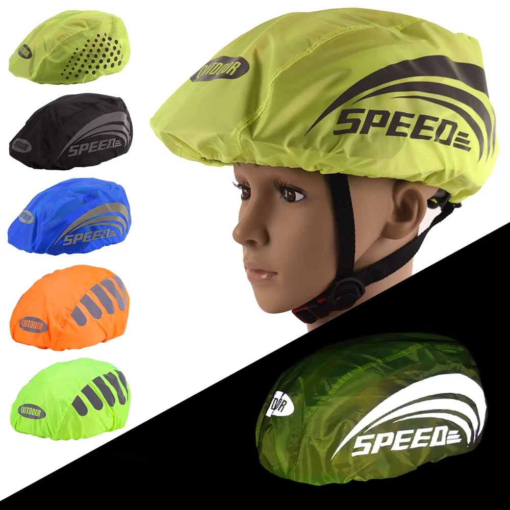 

Bicycle Helmet Waterproof Cover Cycling Helmet Protection Cover Outdoor MTB Road Bike Dustproof Cycle Helmet Rain Covers