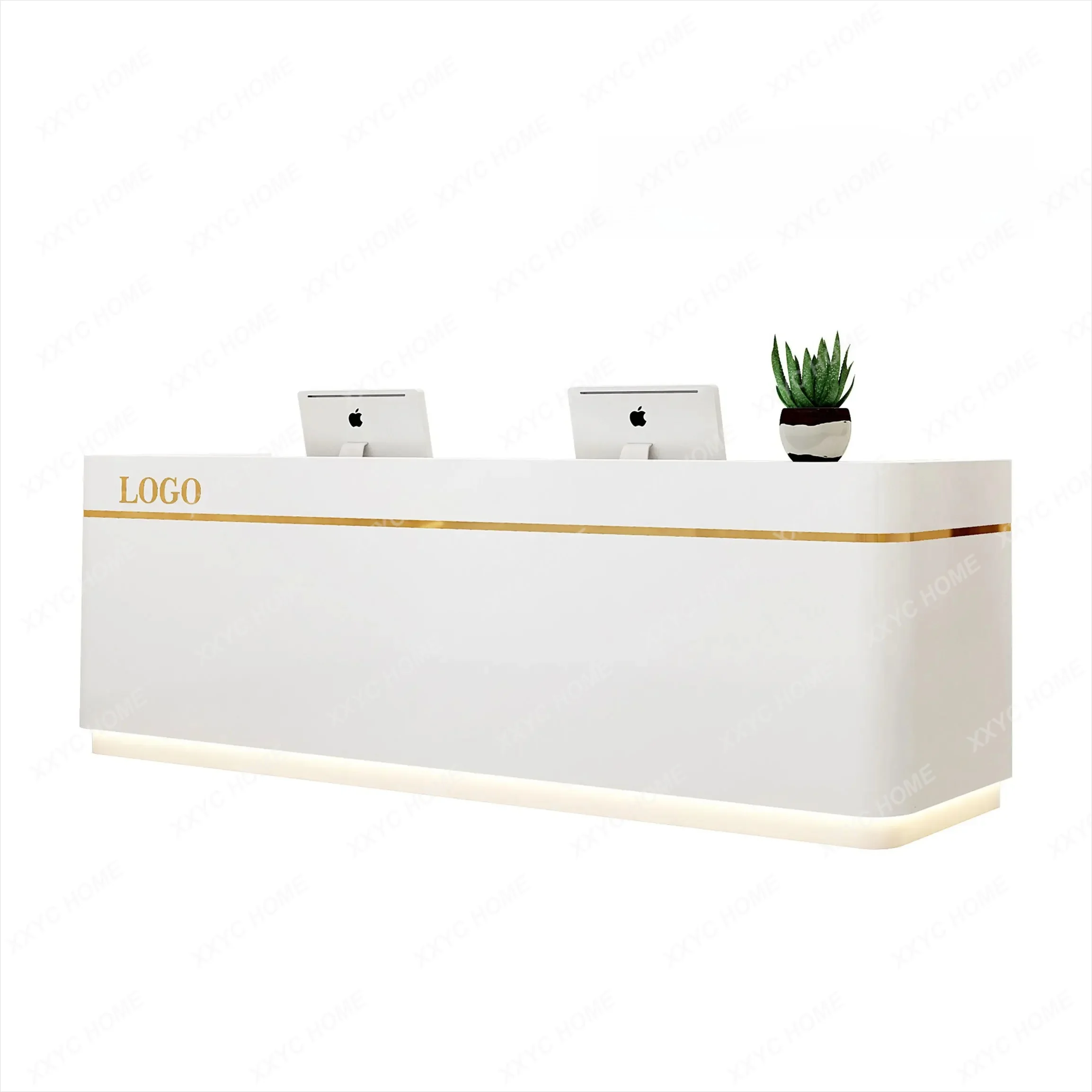 Beauty Salon Dedicated Reception Front Desk Clothing Store Simple Modern Small Checkout Page