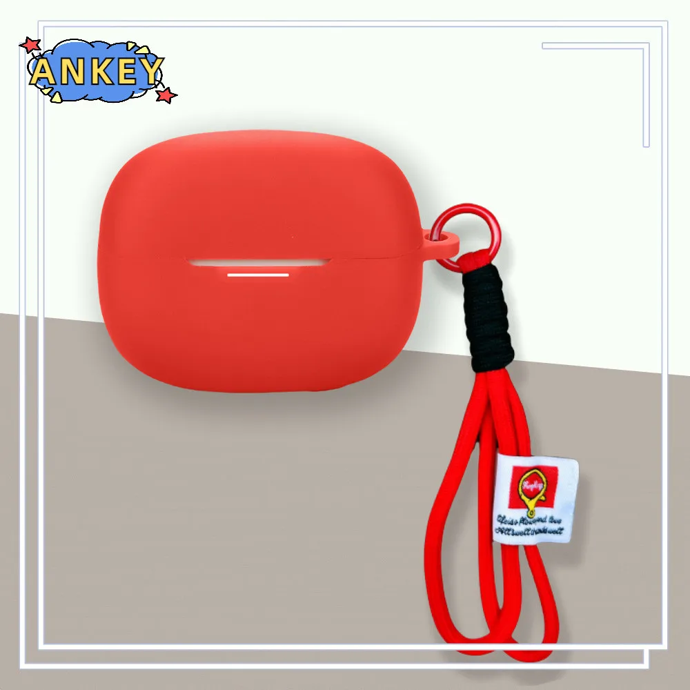 Case for OPPO Enco Air4i Buds3 Pro Nylon Lanyard Protective Soft Cover Shells Anti Dust Sleeve Hand Rope Strap Accessories