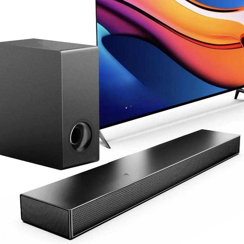 TV domestica Bluetooth 5.3 a 2.1 canali con subwoofer