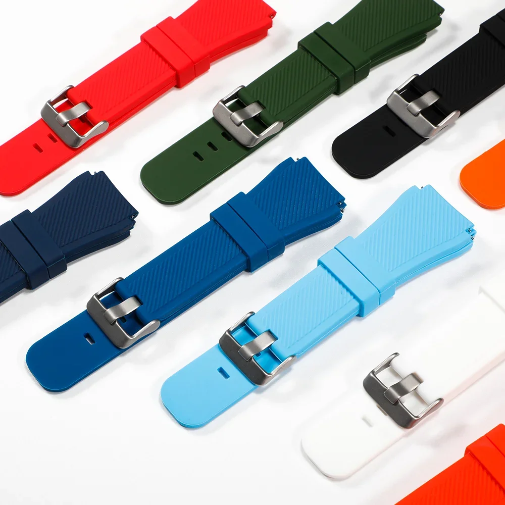 22mm Silicone Strap For COROS PACE 4 3 Soft Comfortable Wristband For COROS APEX 4 42mm APEX 2 Pro APEX 46mm APEX Pro Watchbands