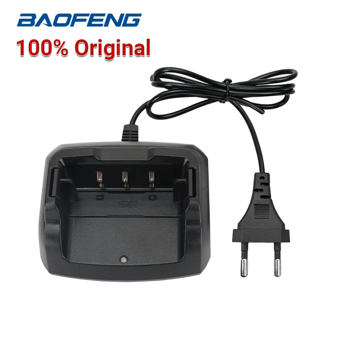 Baofeng UV-5RH Charger Desktop Base US/EU Walkie Talkie UV 5RH UV-5RM GM-5RH Two Way Radio Accessories