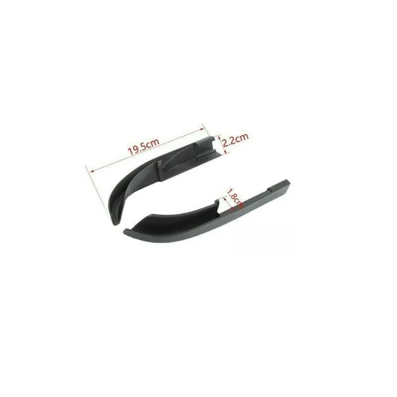 

Qua For Wrangler JK JKU 2011-2017 Car Roof Rain Gutter Extension Upgraded Design New