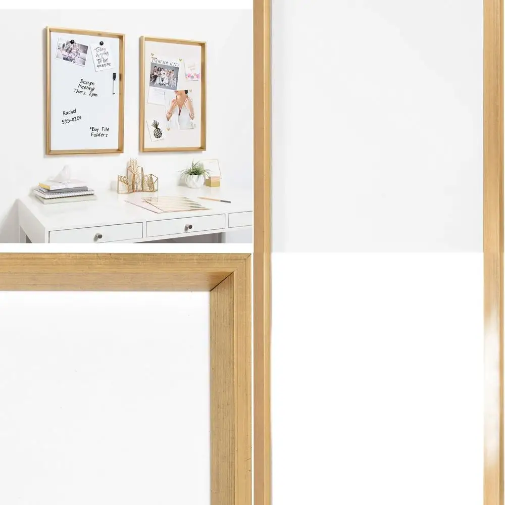 

Gold Calter Magnetic Dry Erase Board, 16.5 x 25.5 Framed