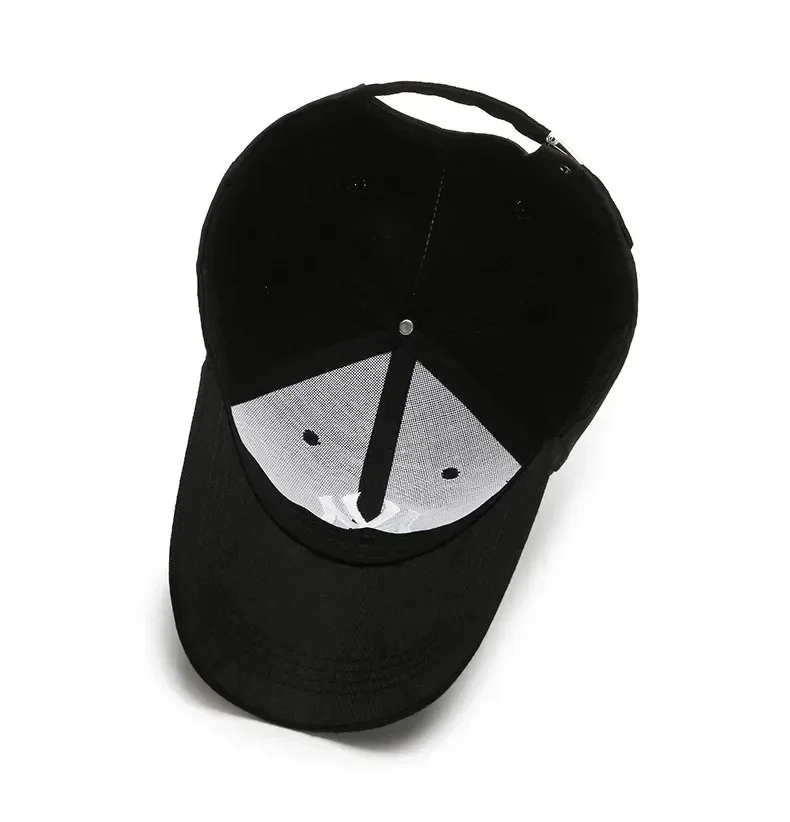 Unique Embroidered Fashion Letter Baseball Cap with Adjustable Sun Visor for Men and Women Outdoors