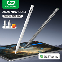 GOOJODOQ GD14 Stylus Pen For Apple Pencil 2 iPad Pencil with IPad Find My for iPad Air6/5/ 4 iPad Pro 11 2018-2024 pro 13