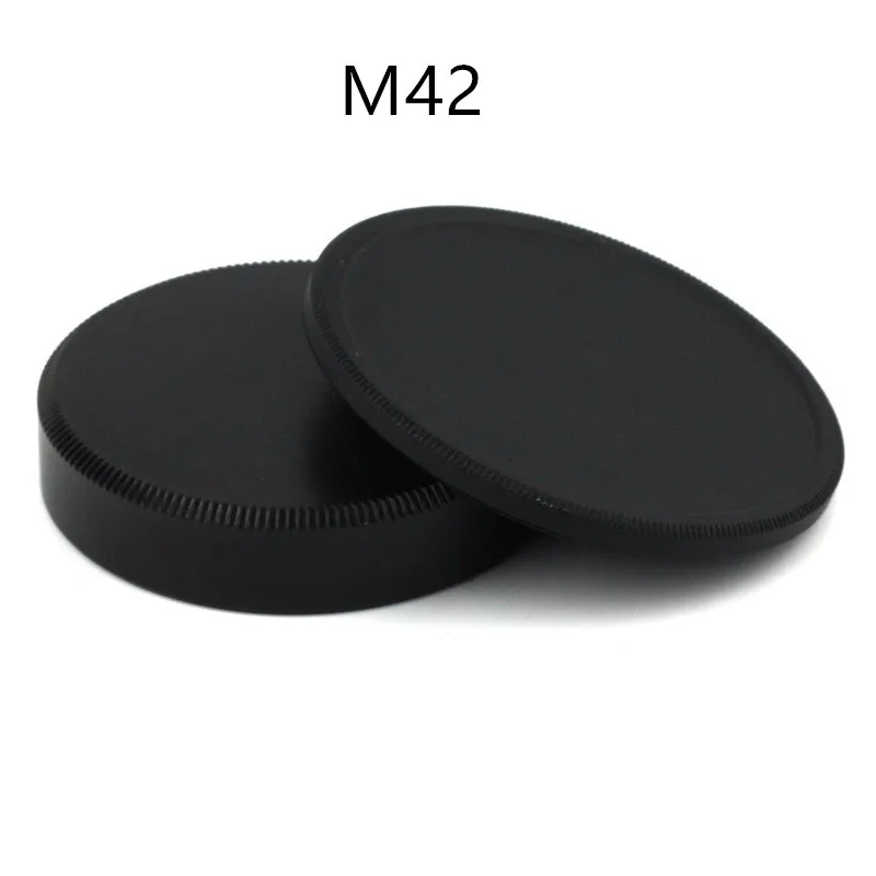غطاء العدسة الخلفية المعدنية + غطاء تغليف الجسم مجموعة غطاء برغي جبل مجموعة لايكا M39 M42