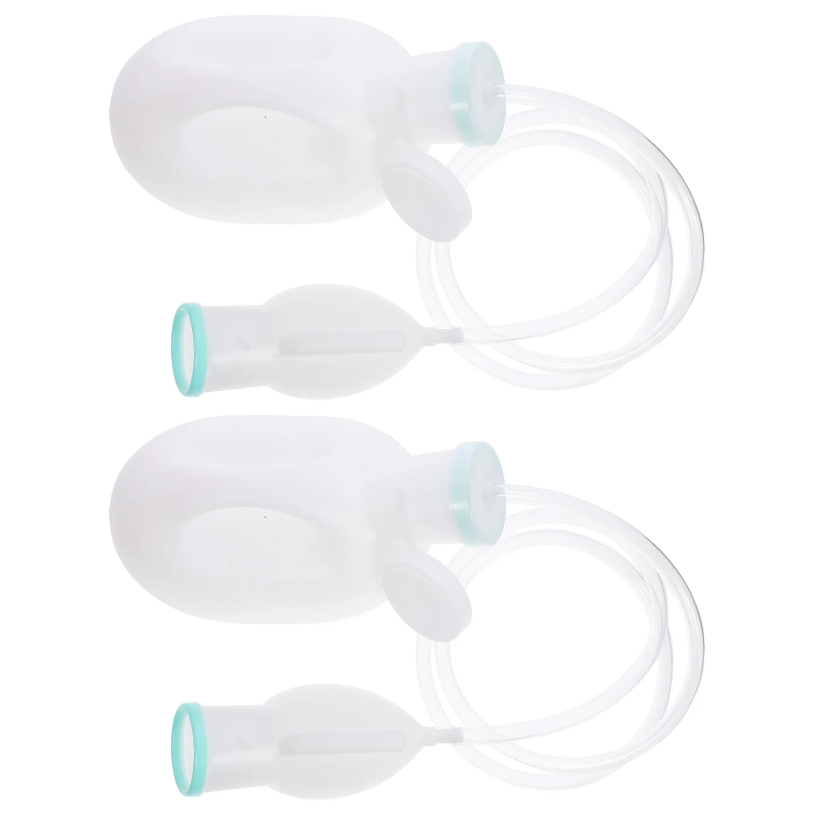 

2 Pcs Portable Urinal Emergency for Men Travel Urinals Urine Jar Male Plastic Pots Man