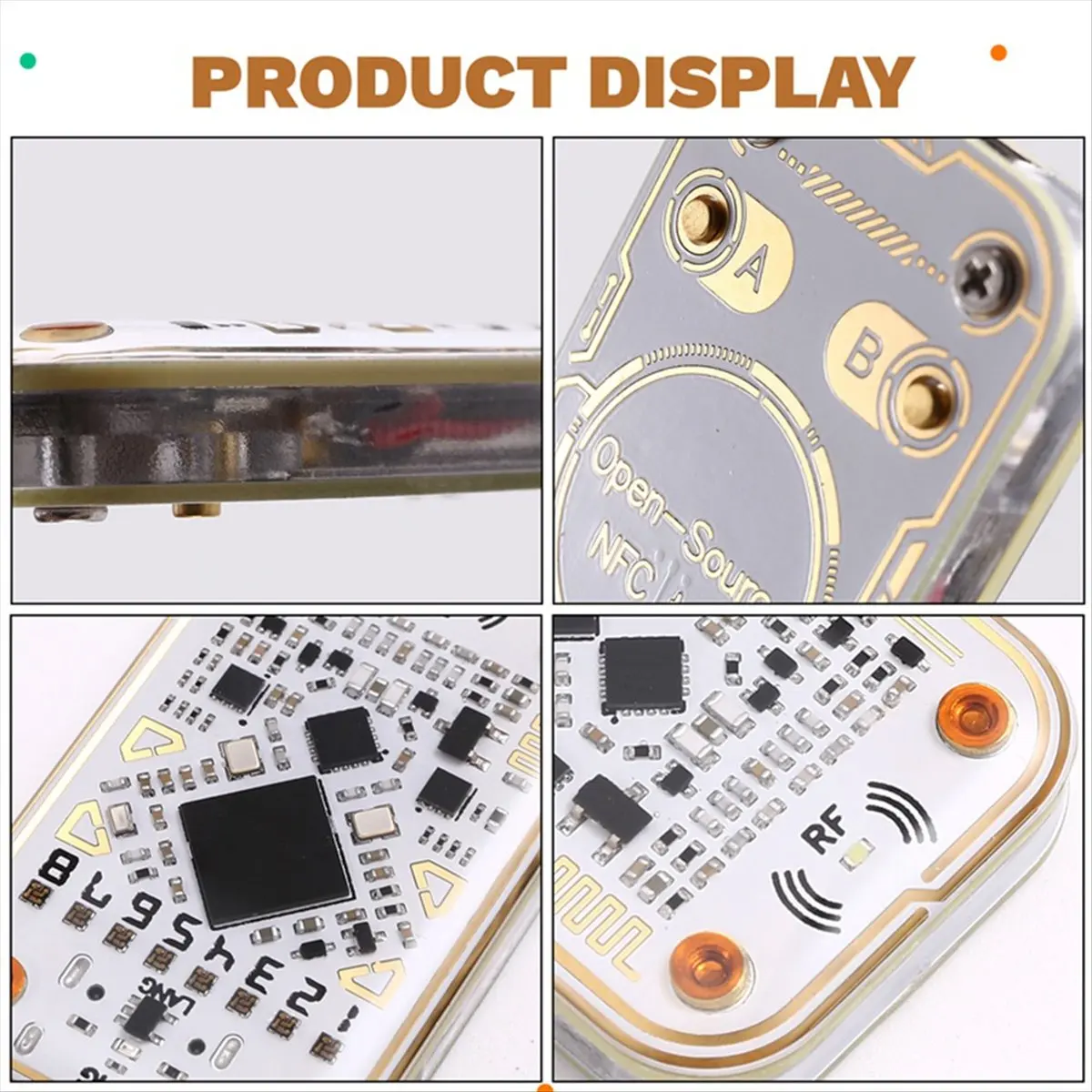 Se puede comprar el lector de chips inteligentes Chameleon Ultra RFID + 2 emuladores inteligentes de llavero XT5577/CUID, decodificador de tarjetas IC ID, lector y grabador NFC.