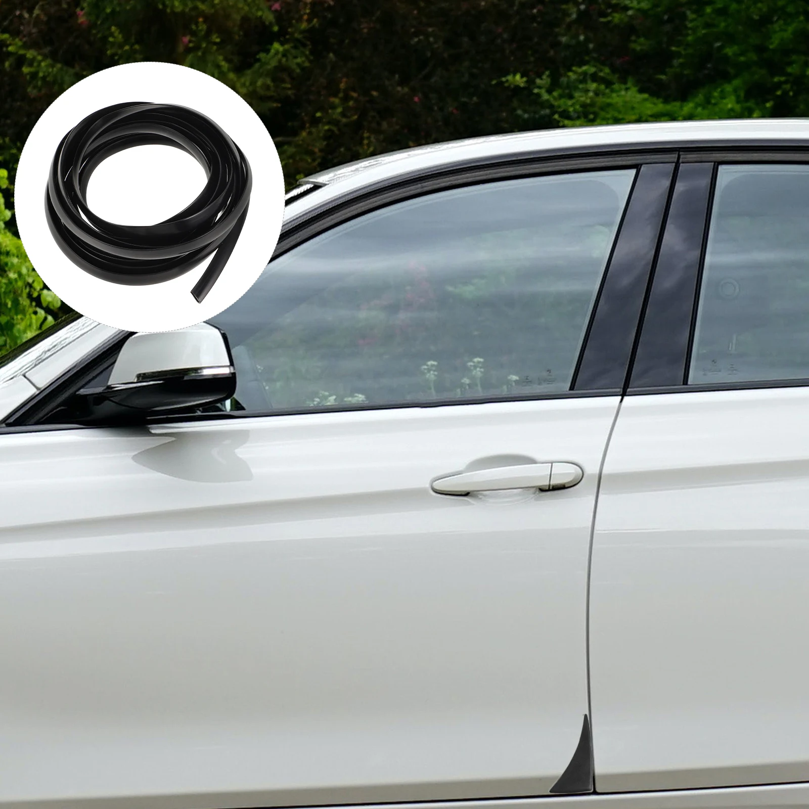 

Car Door Anti-collision Strip Durable Edge Trim Seal Strip Easy Install Weather Stripping Door Seal Car Fixing