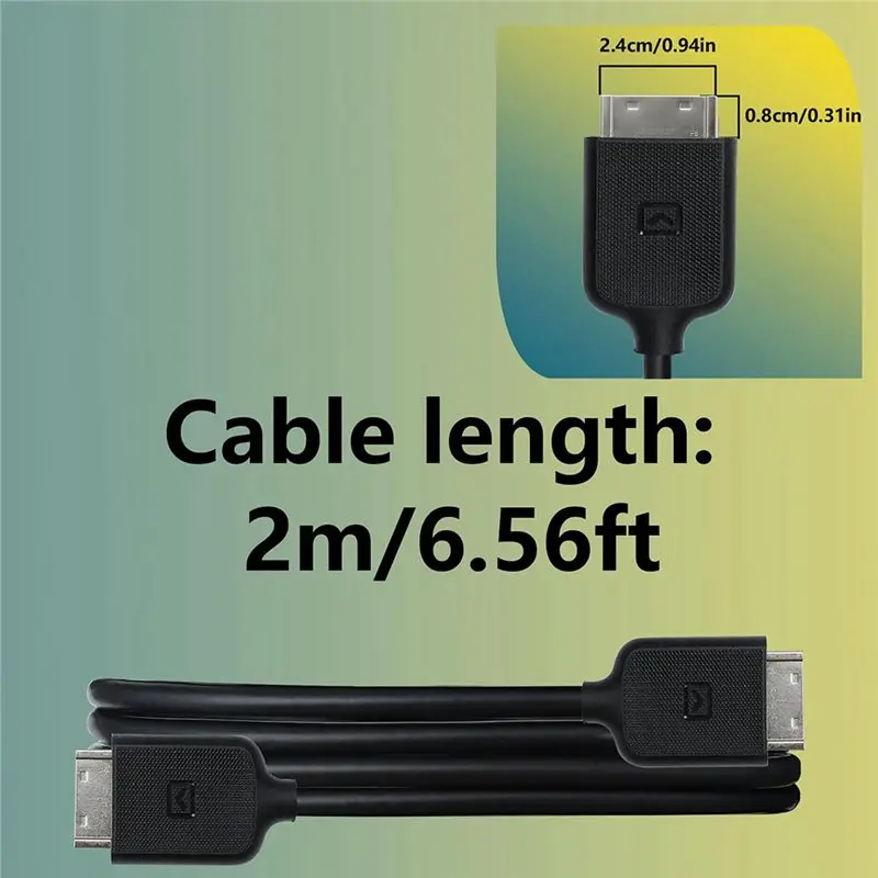 BN39-02209B BN91-17814A BN91-17814W BN96-44186A For QN55Q6FAMFXZA MU8000F KS8000F TV One Connect Cable 2M/6.5Ft
