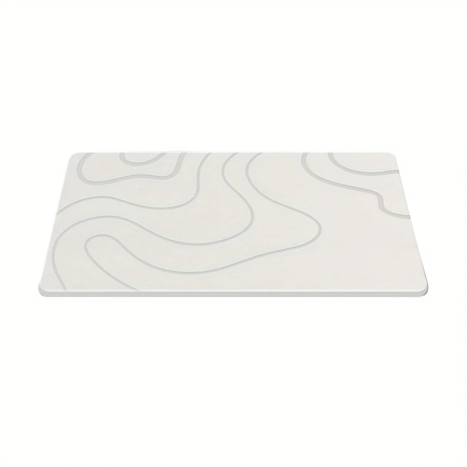 1pc Diatomaceous Earth Bath Mat - Super Absorbent & Fast Drying for Non-Slip Bathroom Floor - Easy-to-Clean! Upgrade Your Bathro