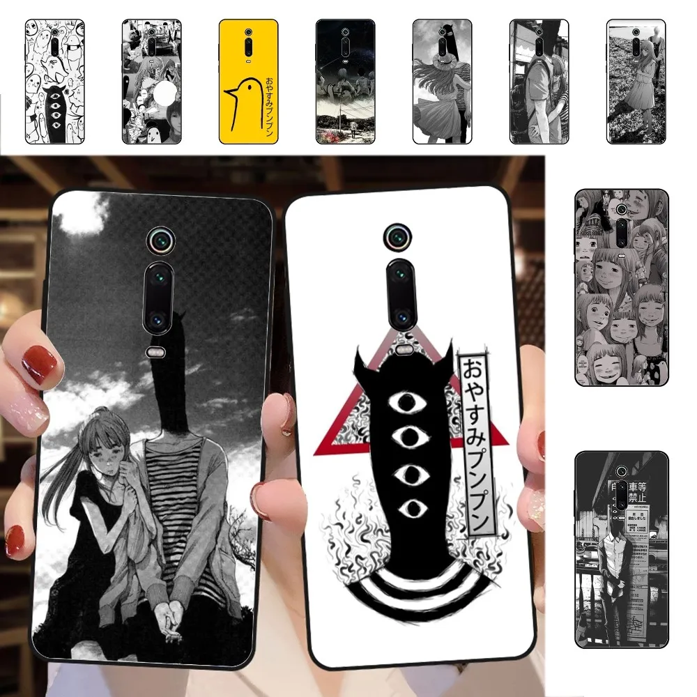 

Goodnight Punpun Phone Case For Redmi 5 6 7 8 9 10 plus pro 6 7 8 9 A GO K20 K30 K40 pro plus F3 Fundas