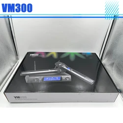 VM300 2-Channel UHF Wireless System Suitable For KTV DJ Stage Karaoke Singing
