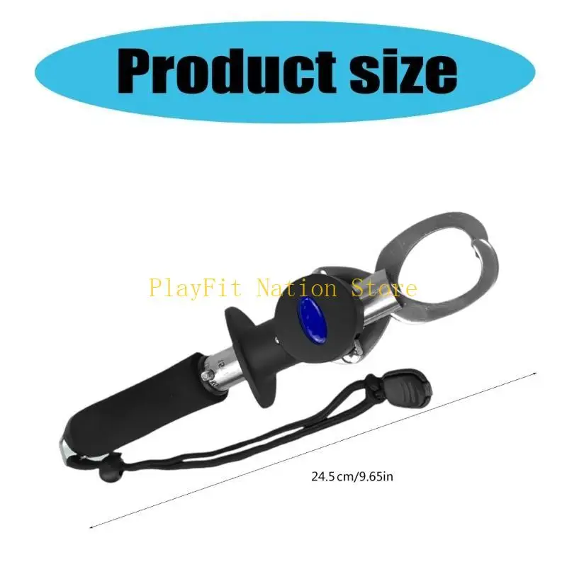 242F FISHES GRIPBER مع مقاييس مشابك معدلة مكافحة السمكة الصلب