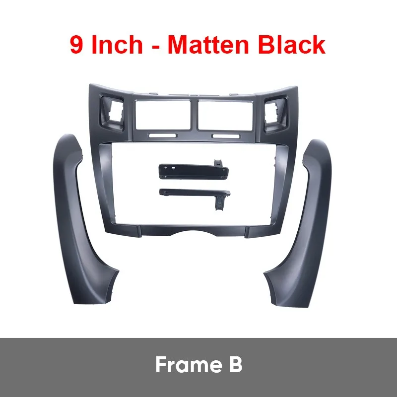 MAMSM per TOYOTA YARIS VITZ PLATZ 2005-2011 2Din Car DVD CD Fascia Panel Radio Stereo Frame adapter Kit di montaggio Radio Player