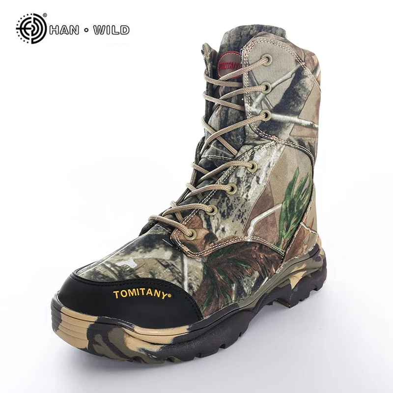 

Desert Camouflage Men's Boots Special Combat Outdoor High Top Shoes for Men CS Fans Masculinity Men's Hunter Sneakers