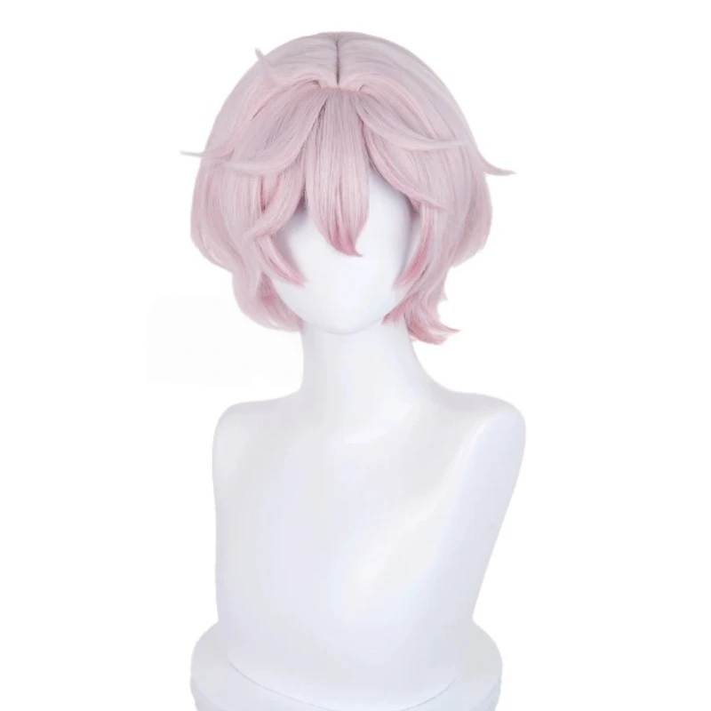 Genshin Impact Mondstadt Talia Cosplay Wig Lace Top Bleached Knots Two Colors Optional Long Straight For Women Halloween