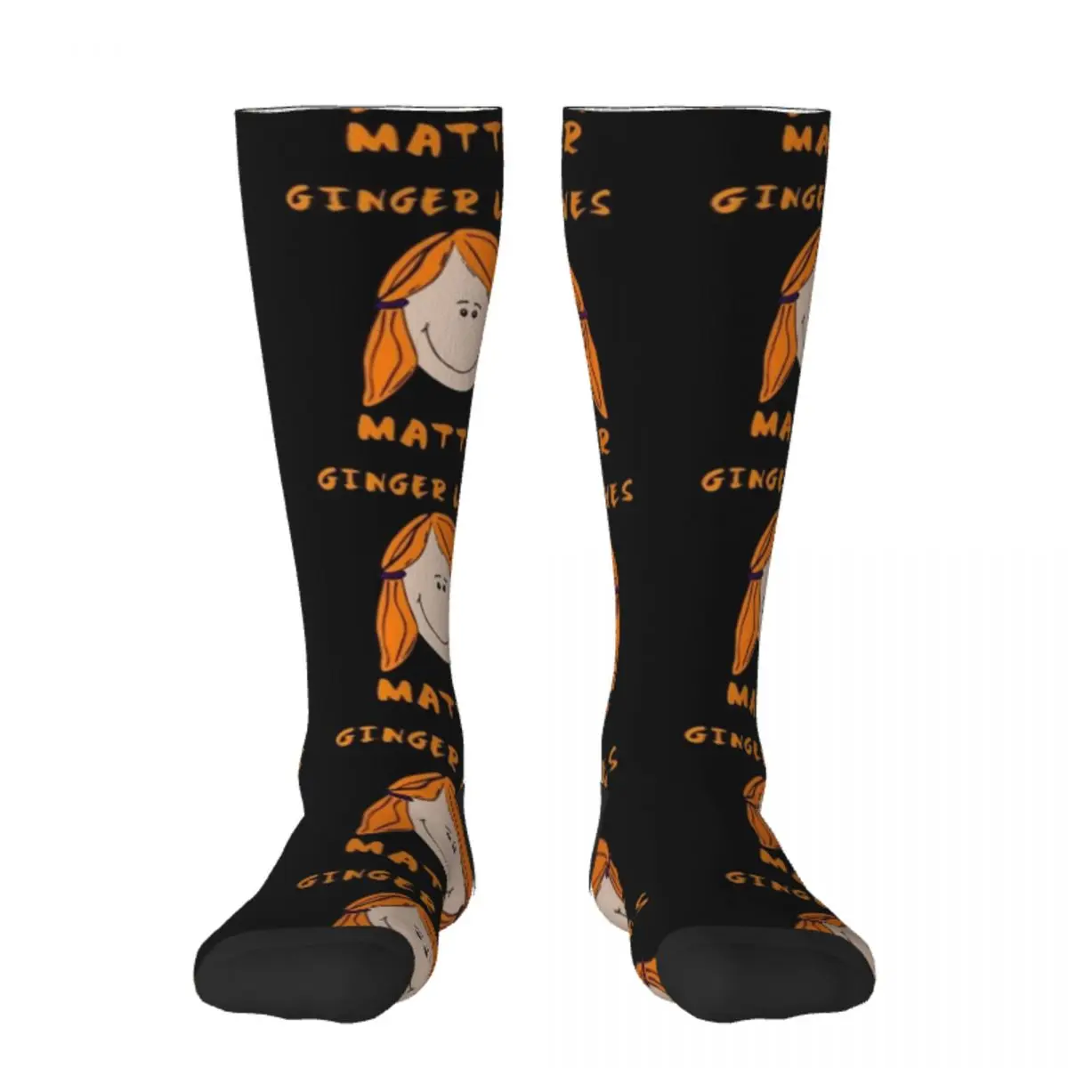 

Ginger Lives Matter, Ginger And Proud Socks Non-slip floor Stockings man ankle Men's Socks Women's