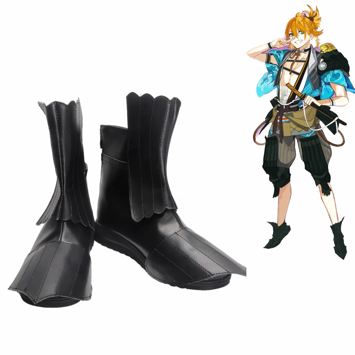 

Urashima Kotetsu Обувь для косплея Сапоги Хэллоуин