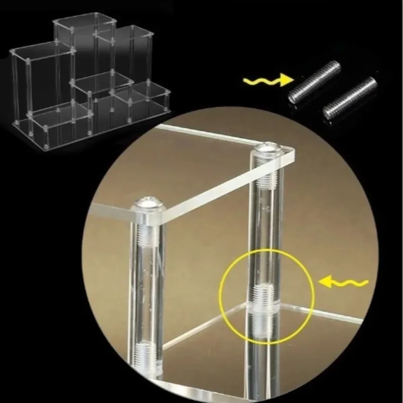 Einfache Acryl Wohnzimmer Lagerung Inhaber Transparent Kommode Schlafzimmer Lagerung Inhaber Multifunktions Kosmetik Hause Dekoration