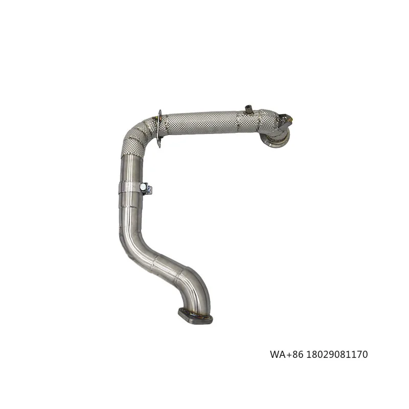 

OEM Free Flow Downpipes Exhaust for - A35 2.0T 2020-2024 Car Stainless Steel No Cat Downpipe Exhaust Pipes