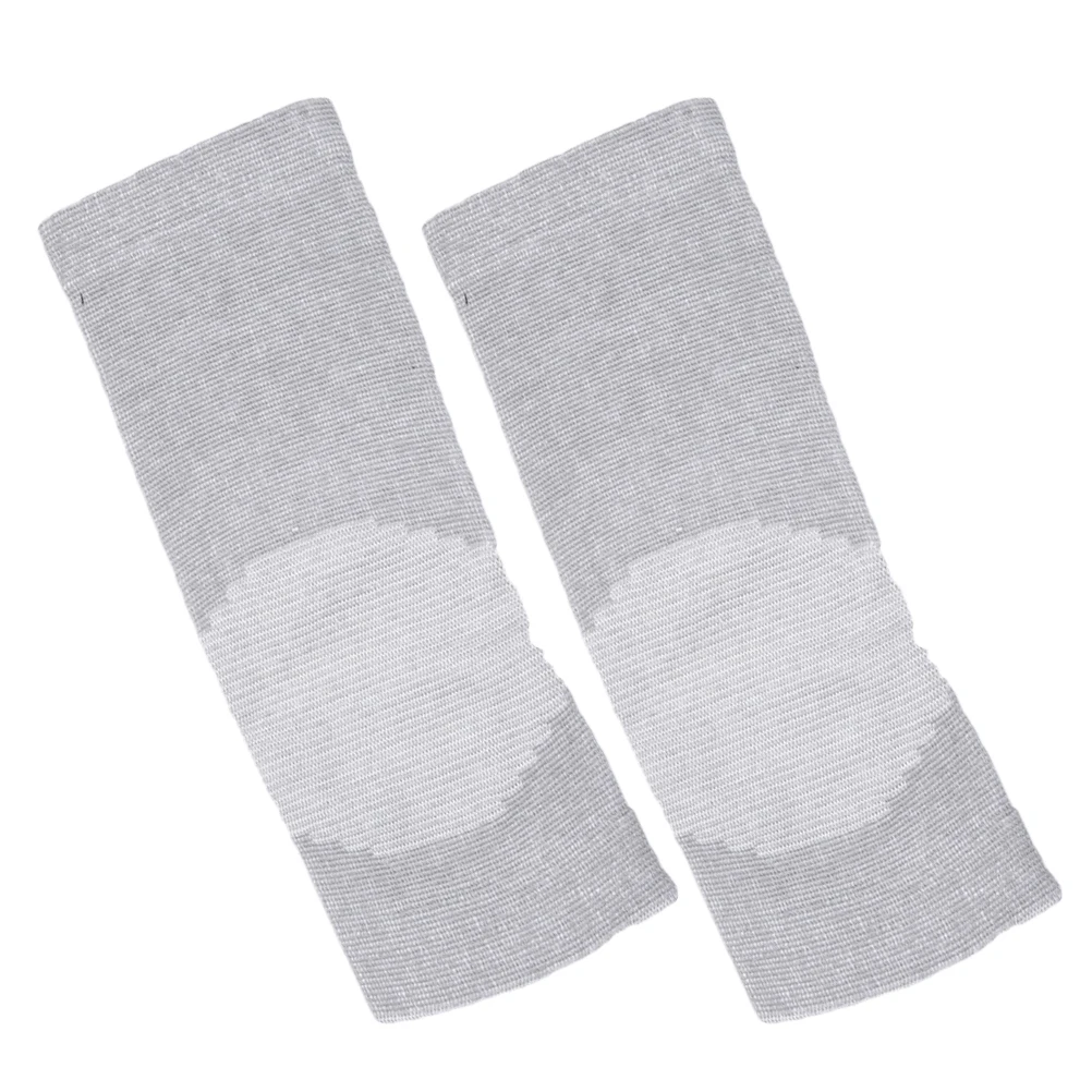 

1 пара серого бандажа на лодыжку, компрессионный рукав, спортивный фитнес-эластичный дышащий дизайн для половины стопы, стабильность для мужчин и женщин