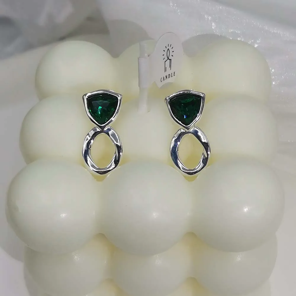 

Новые яркие серьги в дворцовом стиле с цветными кристаллами и геометрическим узором, ювелирные украшения, подарки, женские аксессуары 2026 года