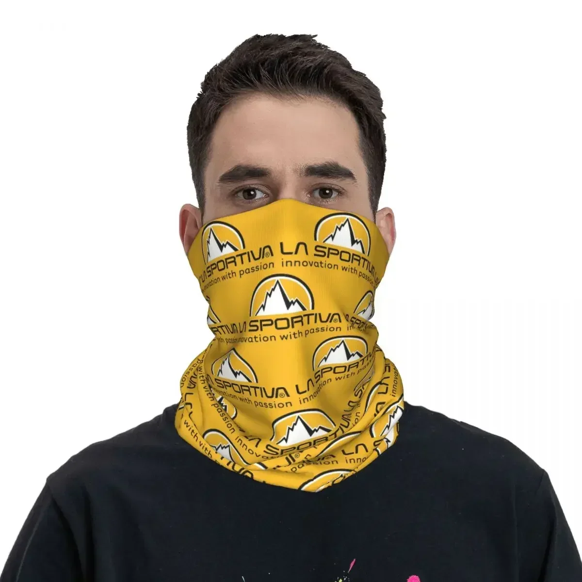 La Sportiva Accessories Bandana Neck Gaiter Wrap Scarf Multifunctional Ride Balaclava for Men Women Breathable